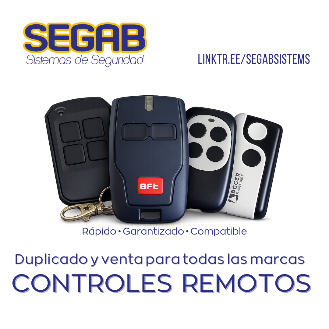 Control Remoto 4 Canales Programable